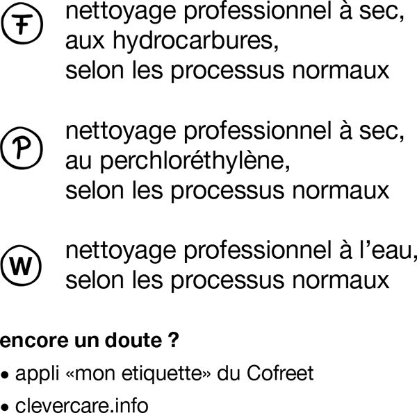 nettoyage &agrave; sec